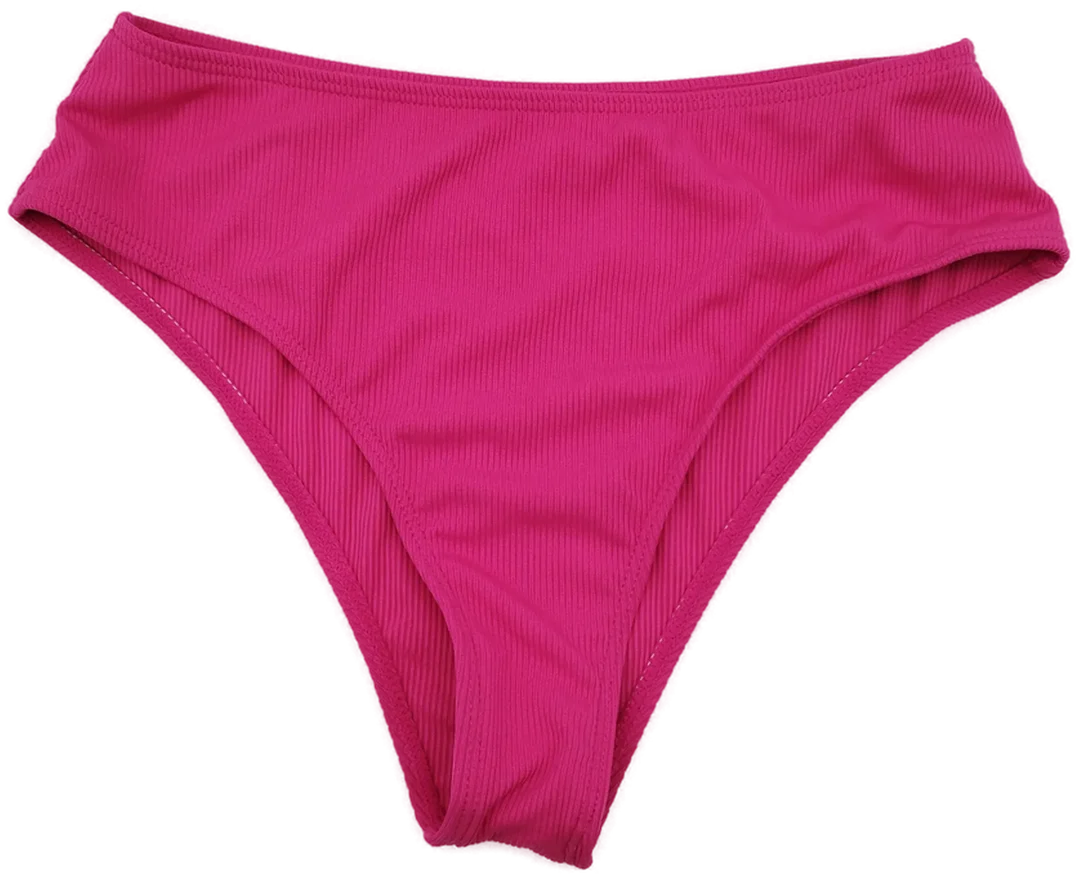 Rosa Schwimm-Slip - Gr. 36 / mit Struktur - Bild 1