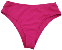 Rosa Schwimm-Slip - Gr. 36 / mit Struktur - Bild 1