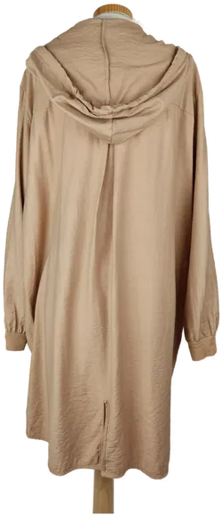  Cloche Damen Hemdblusenkleid beige -4XL/48  - Bild 2