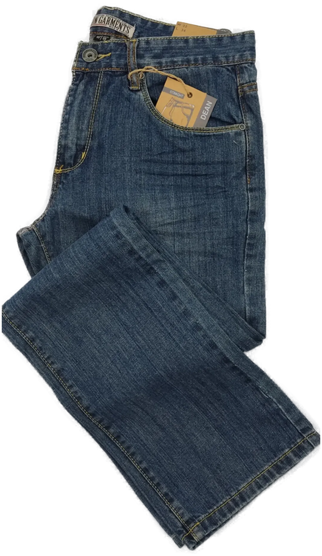 Casual Denim Herren Jeans Hose - Bild 1