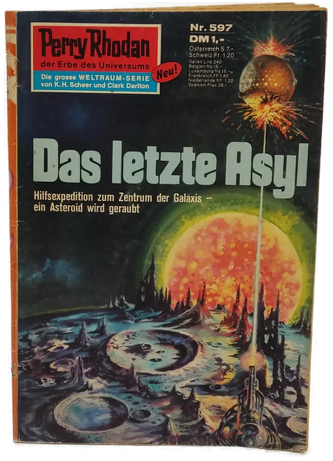 Romanheft Perry Rhodan Das letzte Asyl Erstauflage Nr.597 - Bild 1