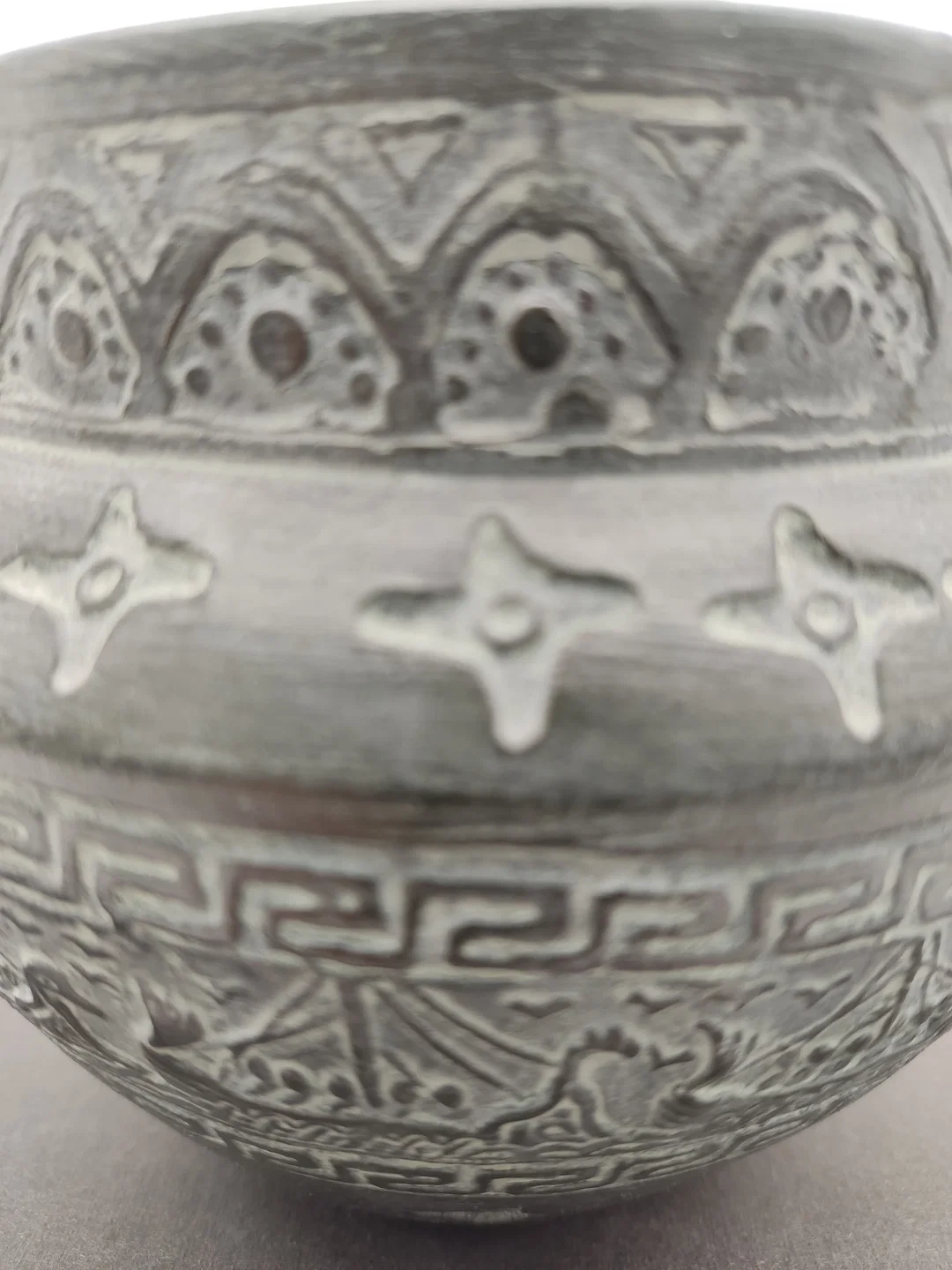 Griechische Keramik Vase Antiken-Stil | Zeitreisender Charme – Bild 7