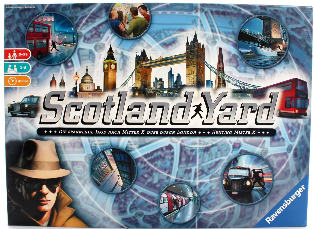 Ravensburger Scotland Yard Brettspiel – Die spannende Jagd nach Mister X - Bild 4