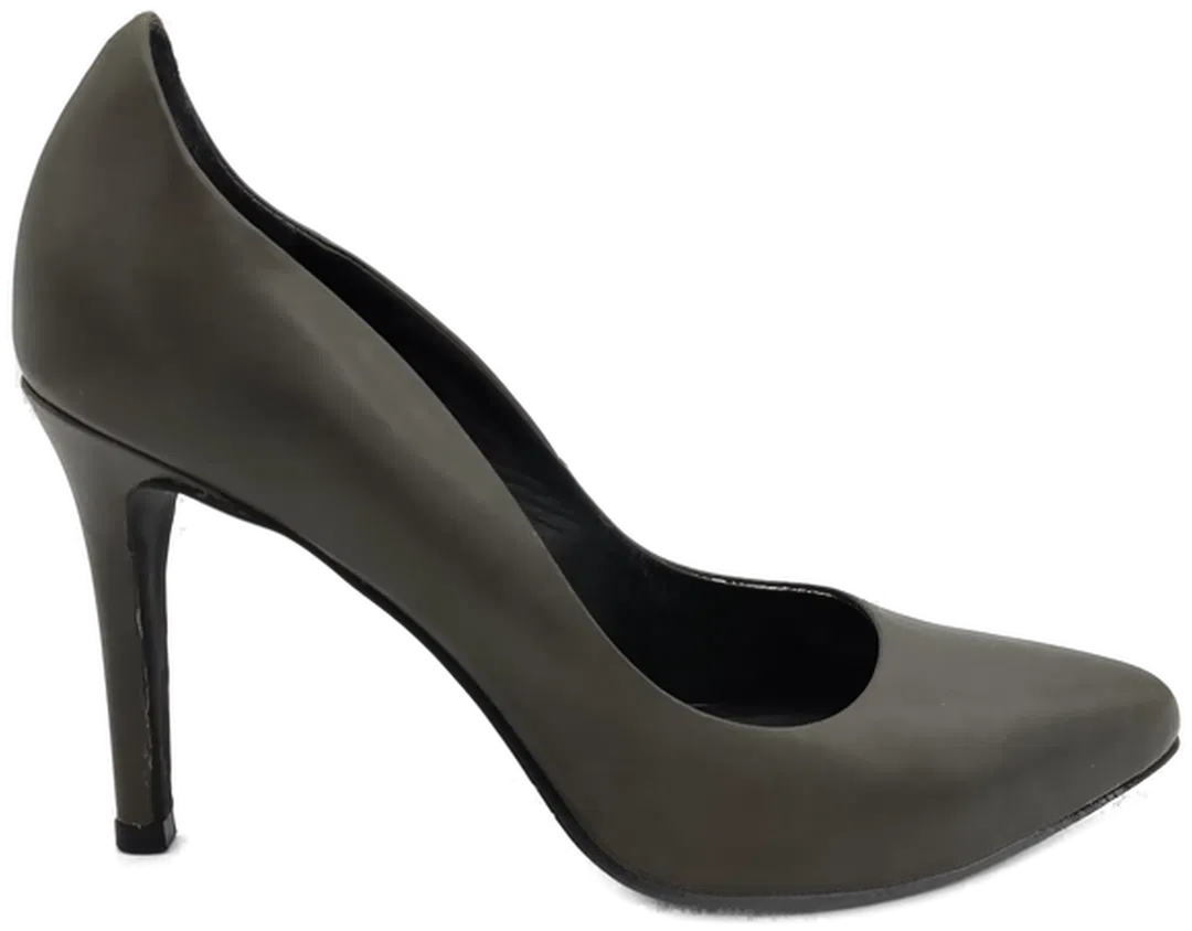 Tube High Heels Pumps Leder - Gr. 39 - Bild 4
