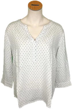 Tom Tailor Damenbluse gemustert Gr. XL – Vorschau 1