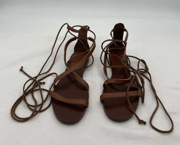 Escada Schnürsandalen aus Leder - Bild 1