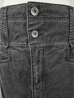 Mexx Damen Jeansrock, schwarz - Gr. L - Bild 4