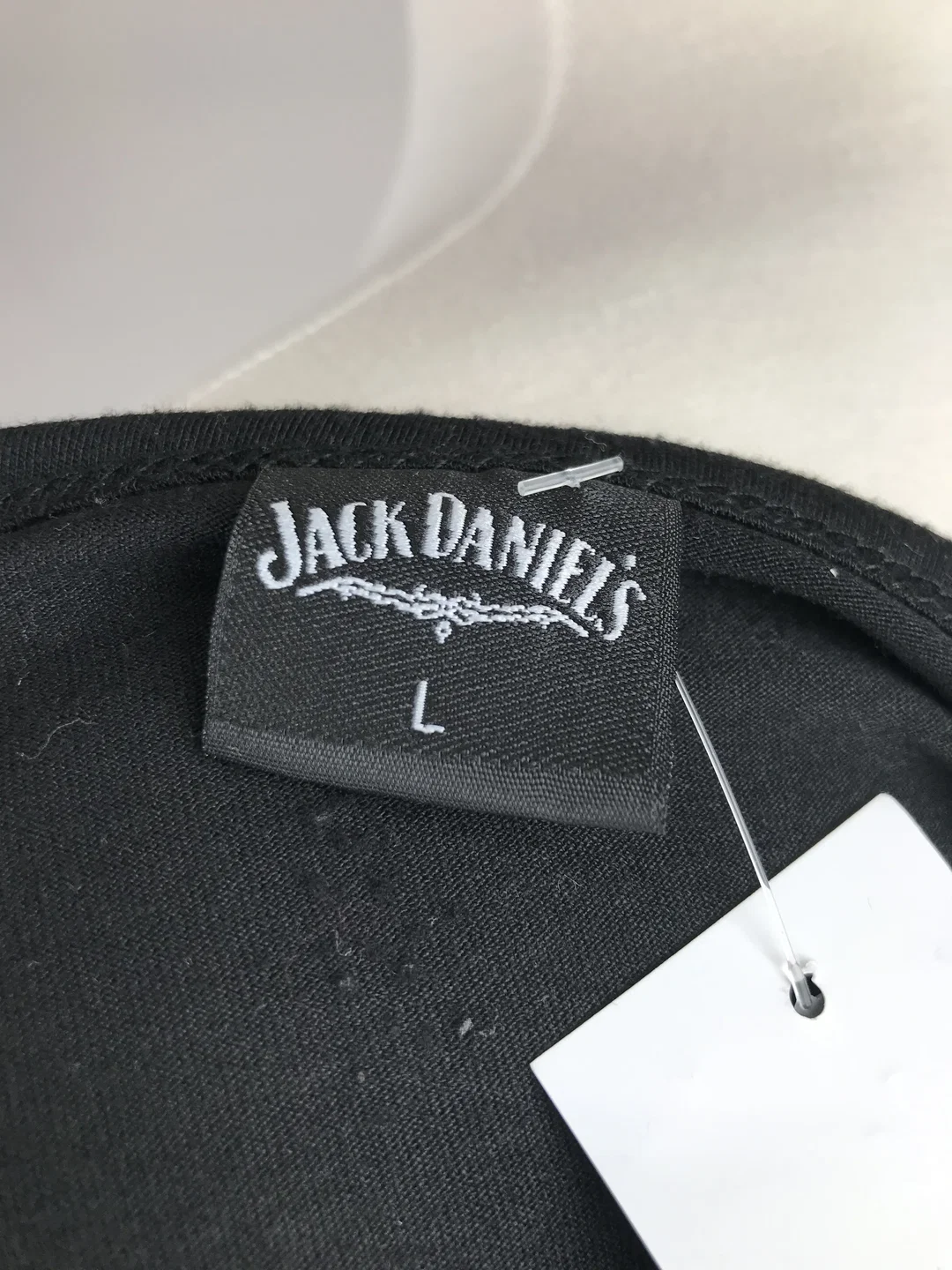 Feuerspeiender Drache T-Shirt - Jack Daniel's Tennessee Whiskey - V-Ausschnitt Gr. L – Bild 4