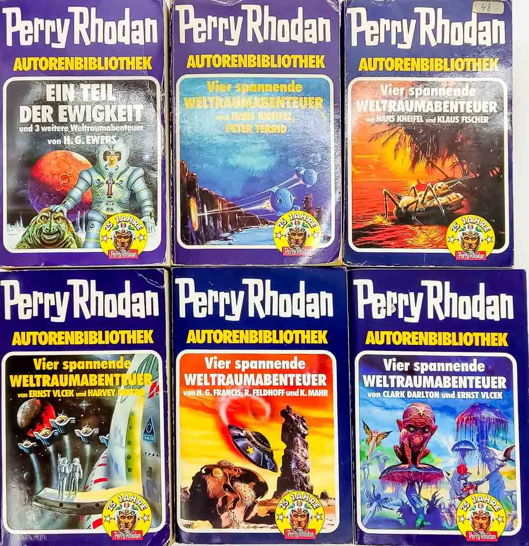 Bücher Perry Rhodan Autorenbibliothek 25 Jahre 6 Bände 1, 4, 37, 40, 53, 55 – Bild 2