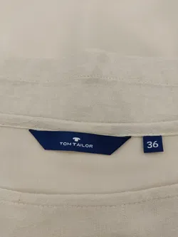 Tom Tailor Damen Bluse Creme Gr. 36 - Bild 3