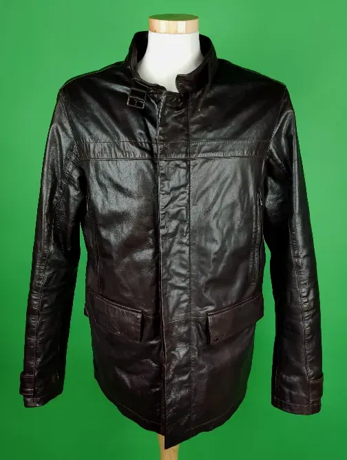 Strellson - Herren Lederjacke Gr. 50 - Bild 4