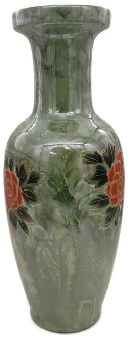 Vase mit Blumenmotiv - Bild 2