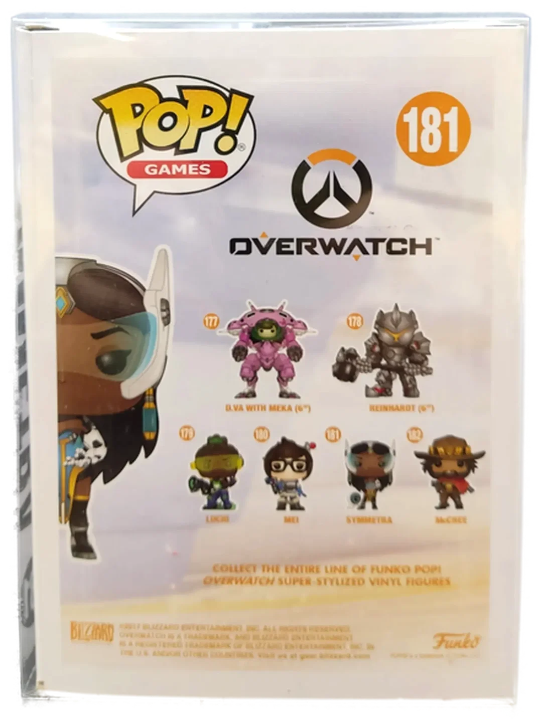 Funko Pop! Games Overwatch Symmetra 181 Vinyl-Sammelfigur (OVP) – Bild 3