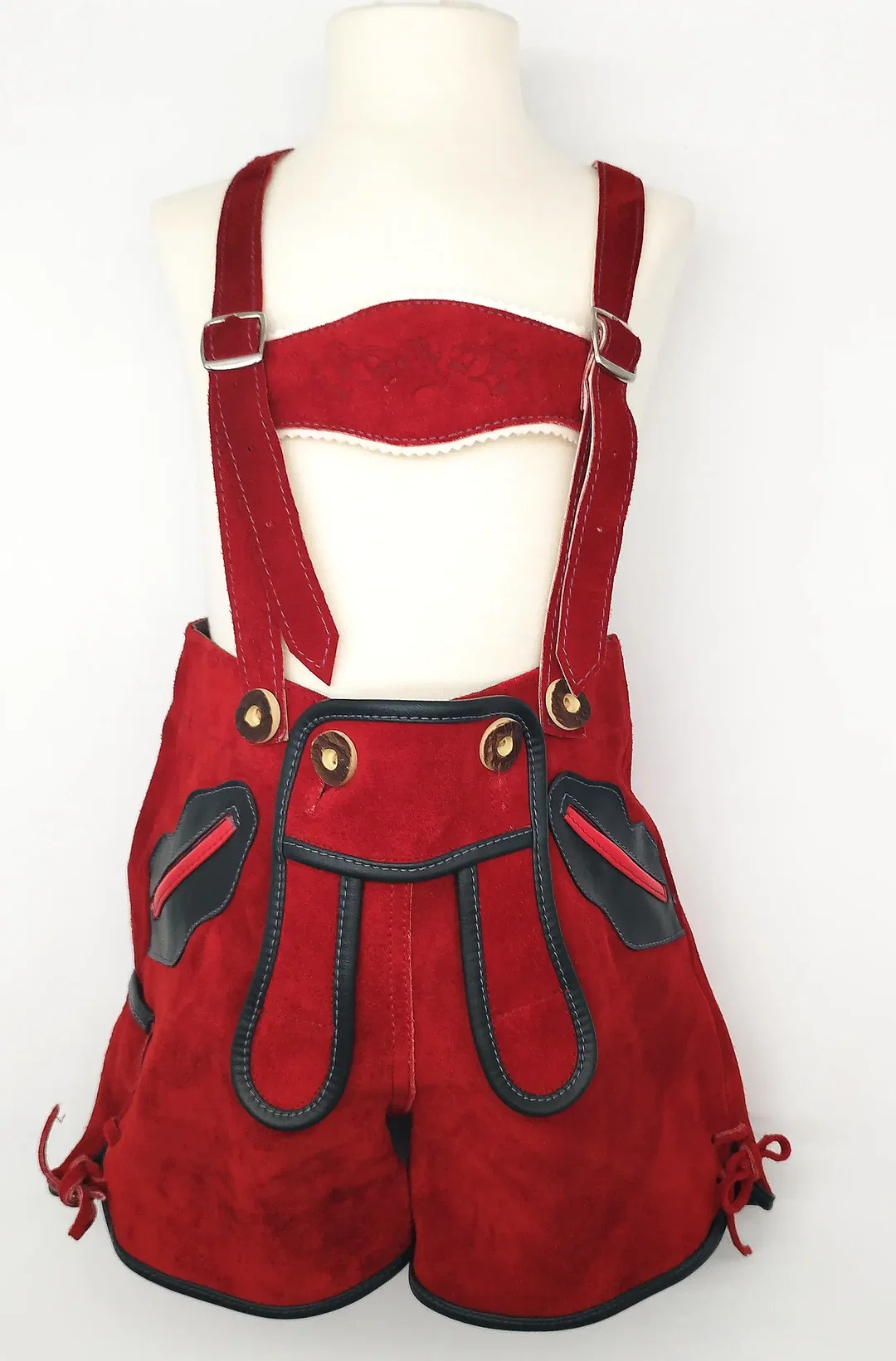 Kinder Trachtenhose, St. Peter Trachten Leder Gr. 110 | Wie Neu - Bild 1