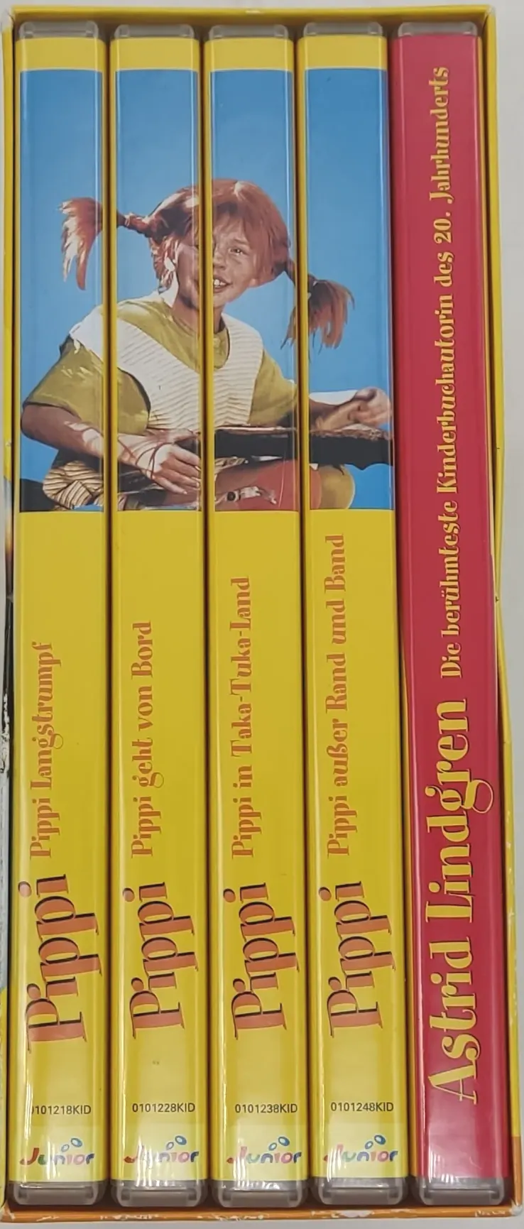 DVD 5 Disc´s  Alle 4 Spielfilme Pippi Langstrumpf + Bonus DVD "Astrid Lindgren" – Bild 2