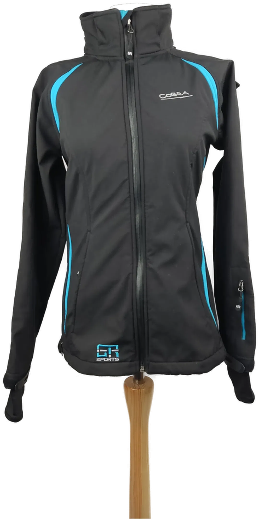  Phenix Damen Outdoorjacke schwarz-blau - S/36 - Bild 1