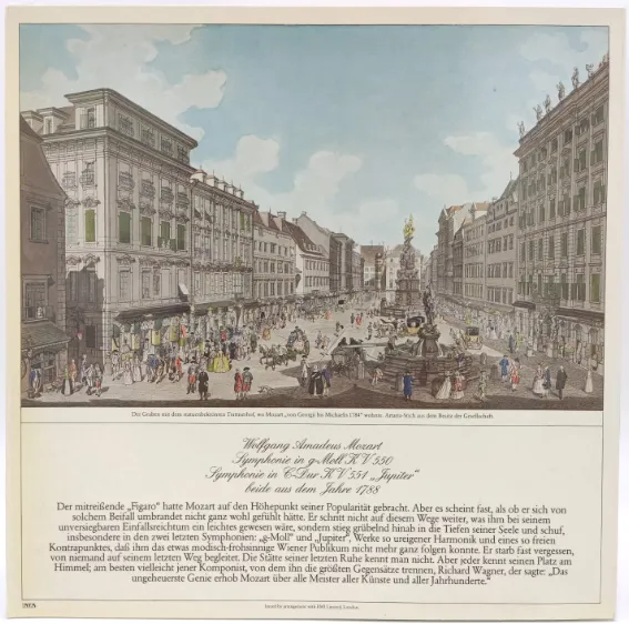 Vinyl LP - Wolfgang Amadeus Mozart - Symphonie in g-Moll KV 550, Symphonie in C-Dur KV 551 Jupiter  – Bild 2