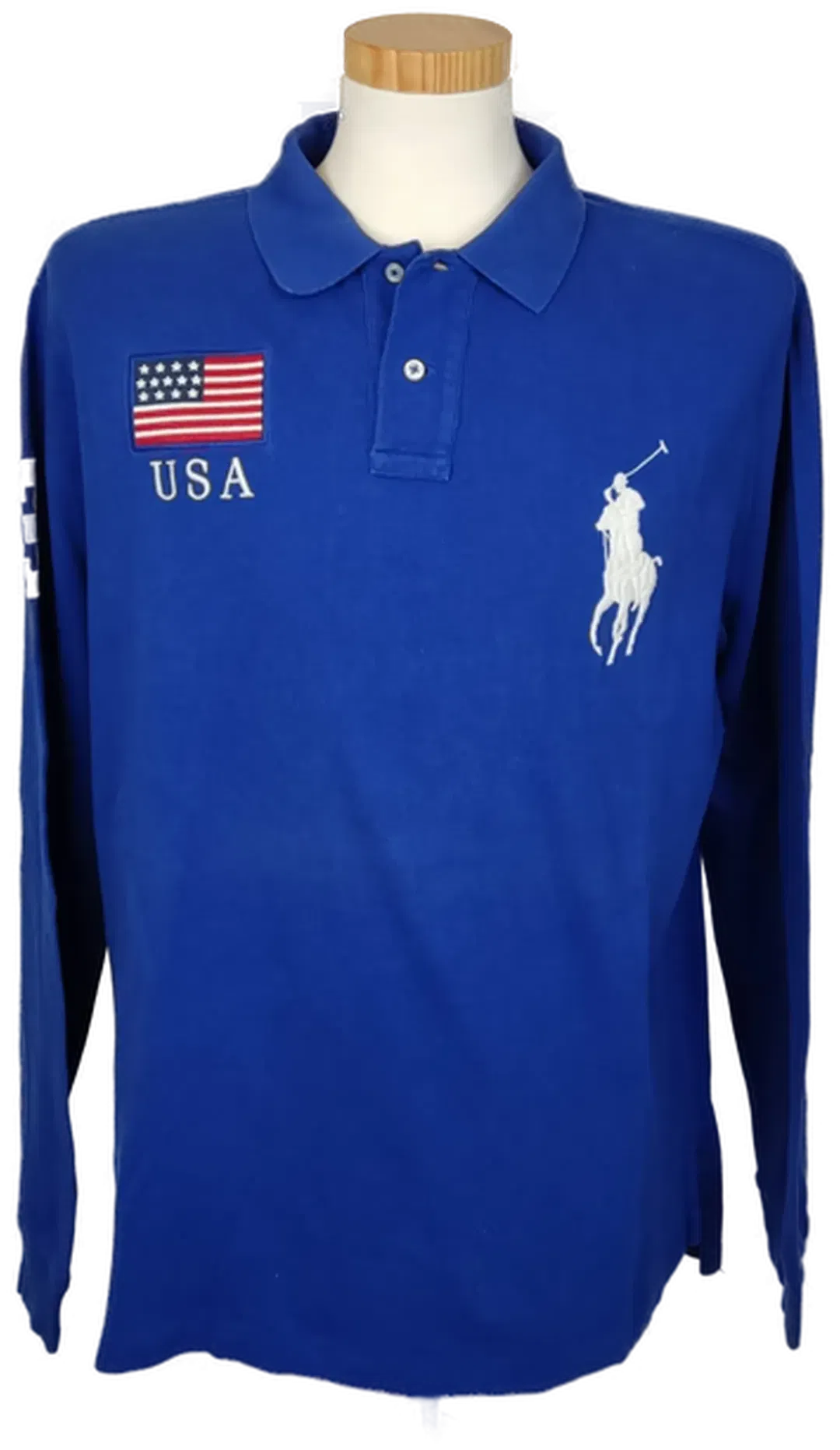 Ralph Lauren Herren Poloshirt blau Gr. XL - Bild 4