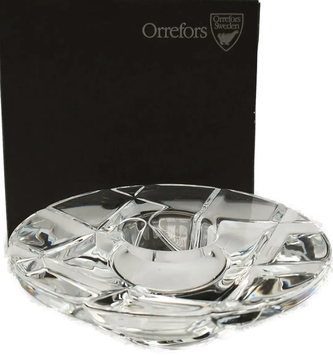 Glas-Teelichthalter Kosta Boda/Orrefors Kristallglas | Skandinavische Eleganz - Bild 1