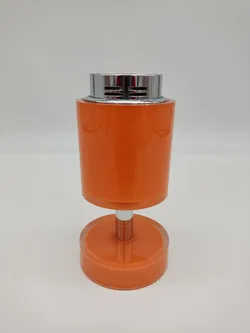orangenes Tischfeuerzeug - Original Sarome - Bild 1