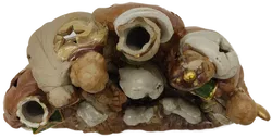 Keramik Krippe Teelichtbeleuchtung Weihnachten - Bild 3