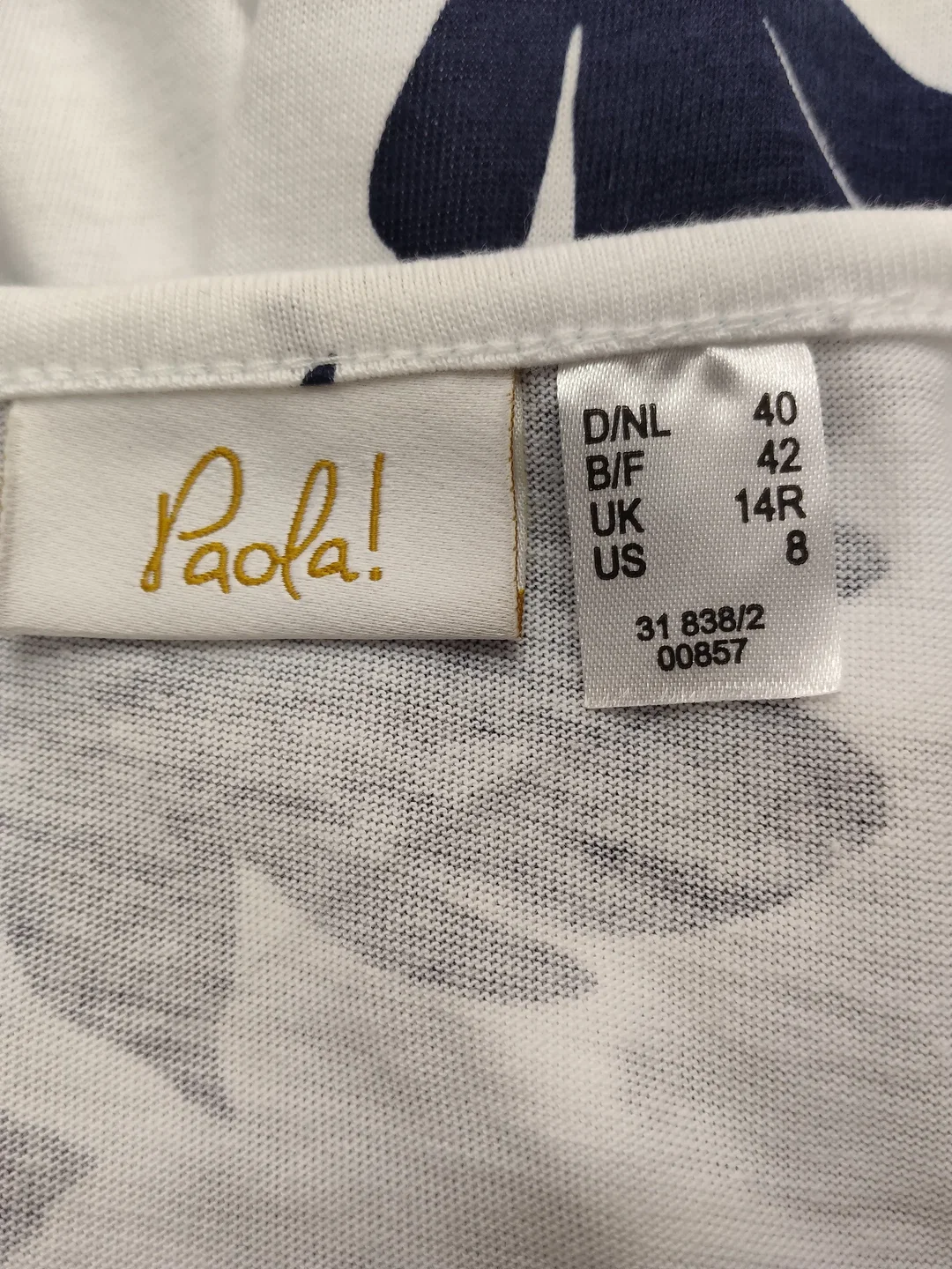 Damen Oberteil Sonstige Polyester Geblümt 40 | Sommerleicht – Bild 4