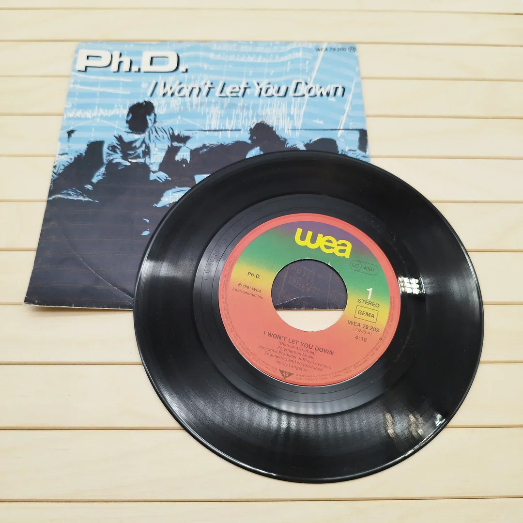 Ph.D. , I won`t let you down, Vinyl Single  – Bild 2