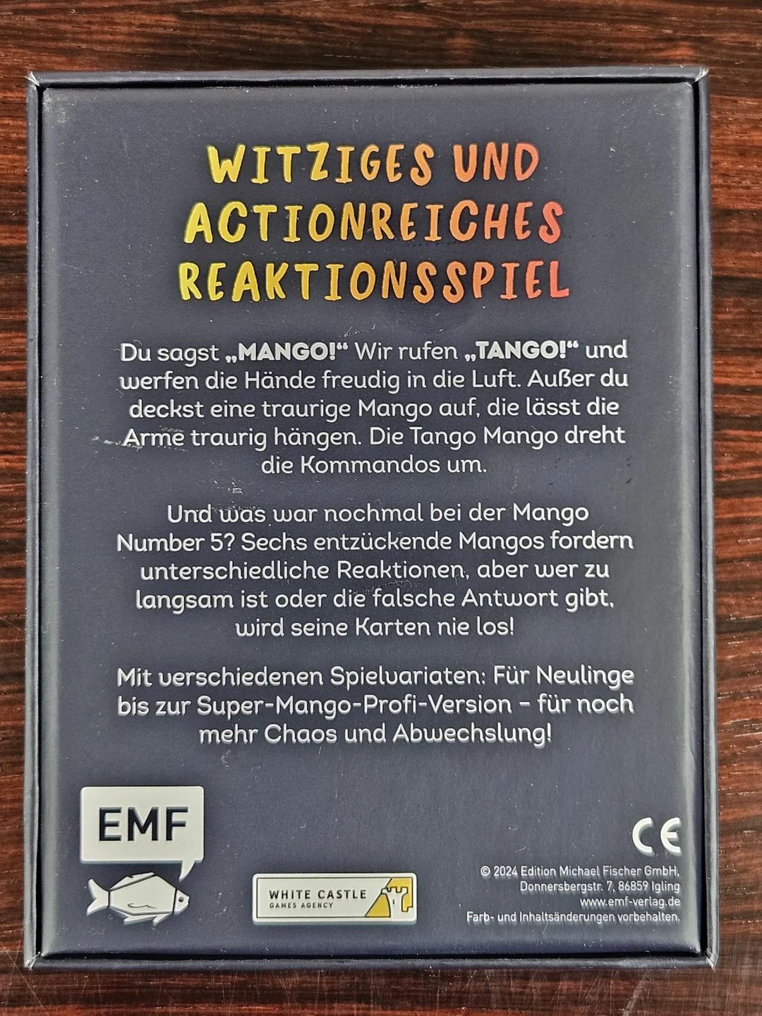 MANGO TANGO -  Gesellschaftsspiel - EMF – Bild 2