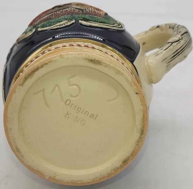 King Keramik/Porzellan Bierkrug von Linz/Donau – Bild 4