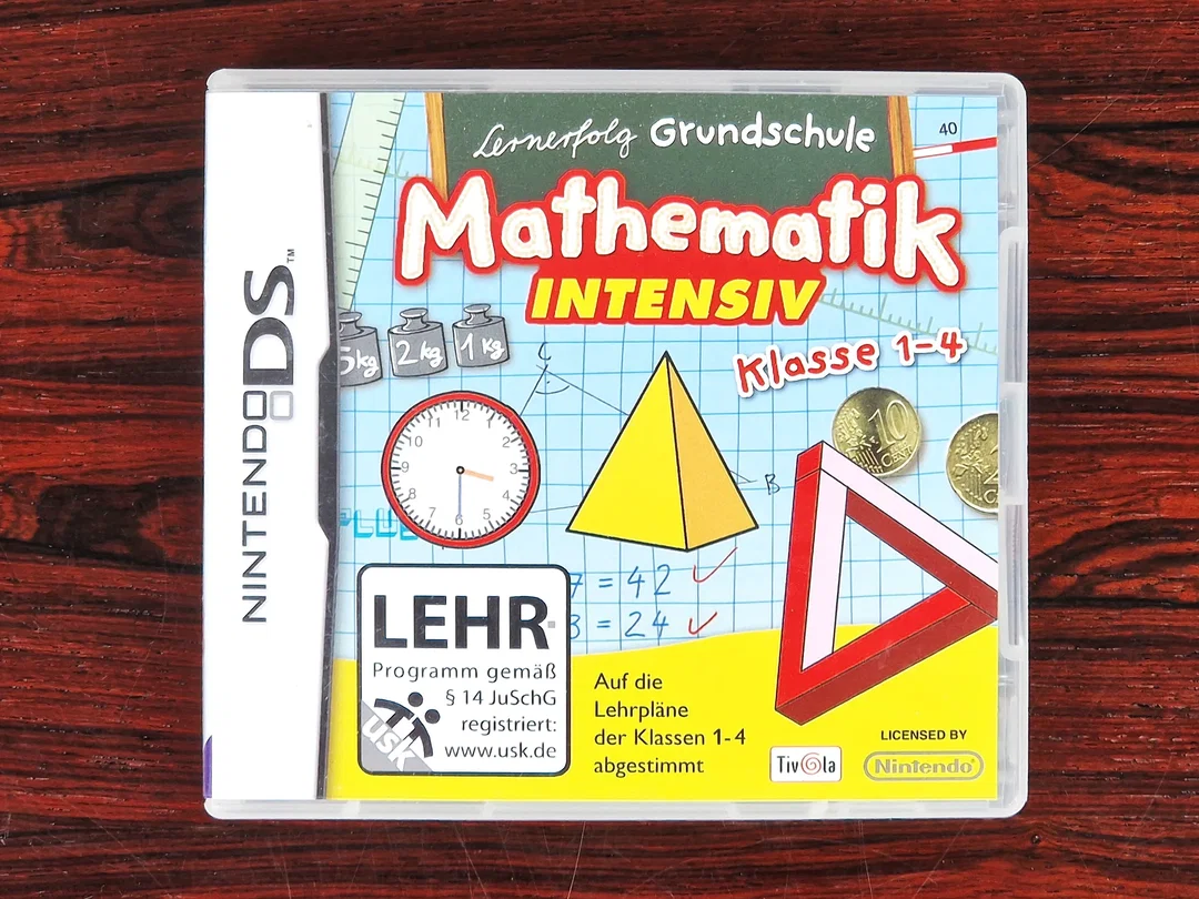 Lernerfolg Grundschule - Mathematik intensiv Klasse 1-4 - Nintendo DS - NDS - Spiel – Bild 1