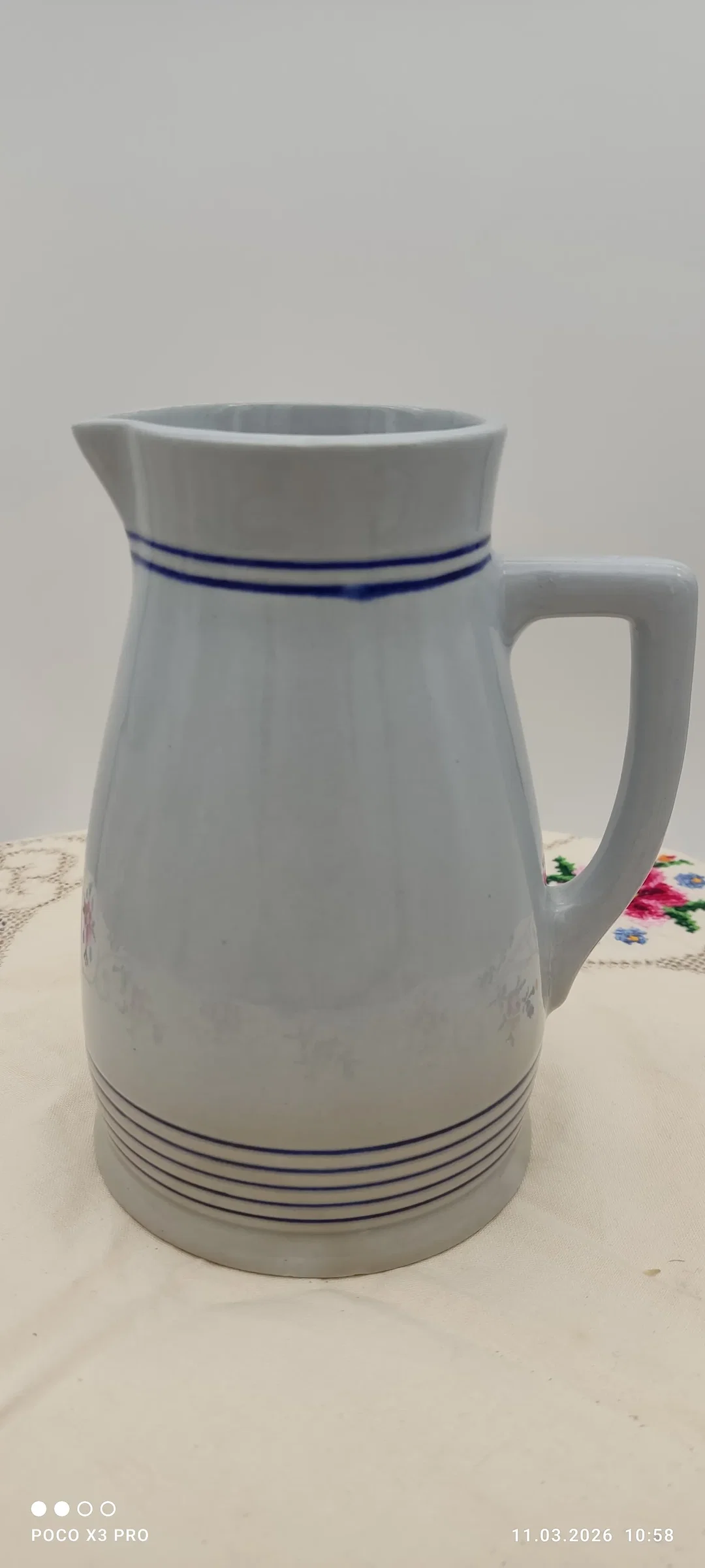 Wilhelmsburg Porzellan Krug | Retro-Charme - Bild 4