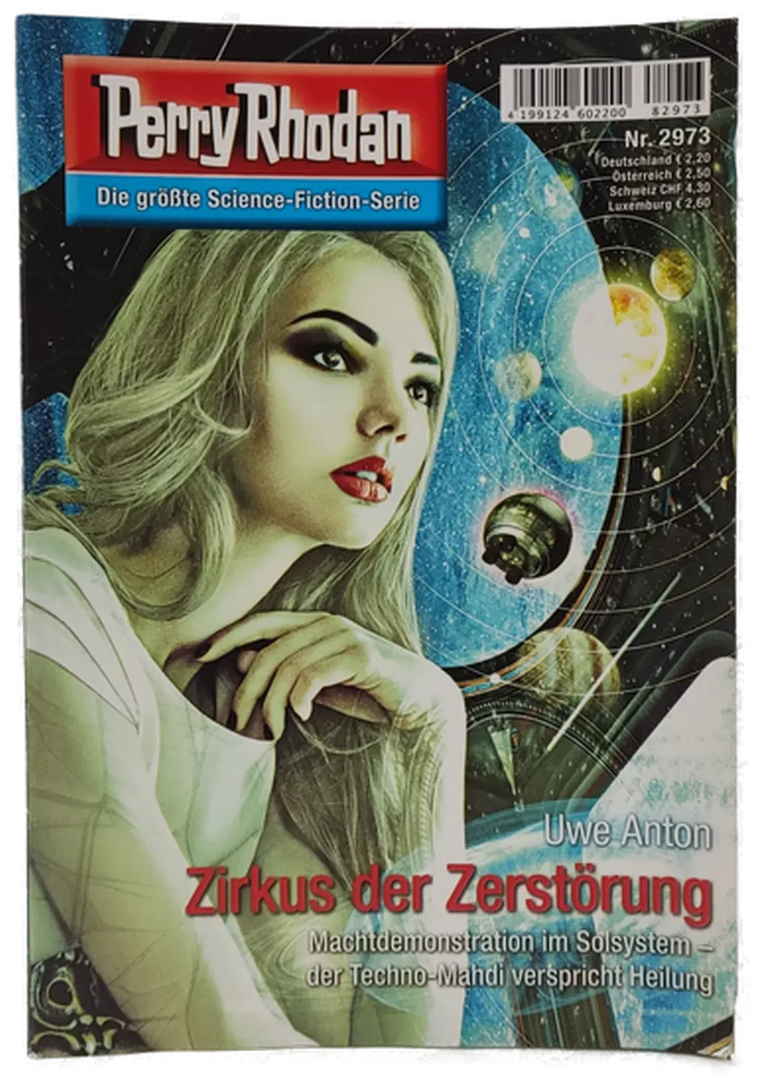 Romanheft Perry Rhodan Zirkus der Zerstörung Erstauflage Nr.2973 - Bild 2