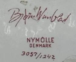 Vintage Bjørn Wiinblad - Nymølle Denmark - 3057 / 1242 – Vorschau 3