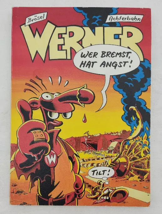Vintage - Comic - Werner Nr. 8 - Wer bremst hat Angst! - Bild 2