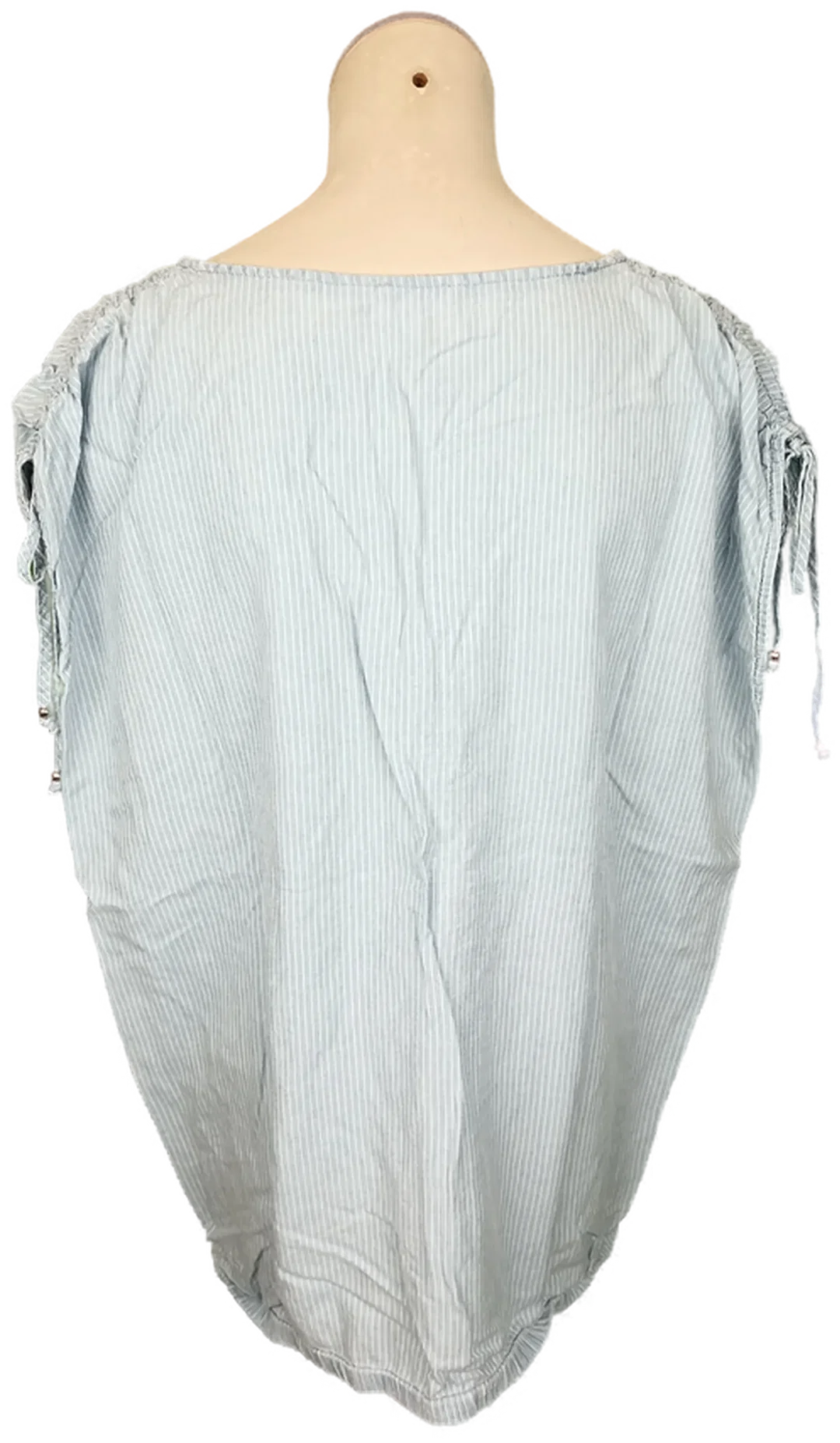 s.Oliver Damenbluse blau/weiß gestreift Gr. XL – Bild 2