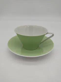 Lilien Porzellan DAISY Kaffeetasse 18 - grün - Bild 8