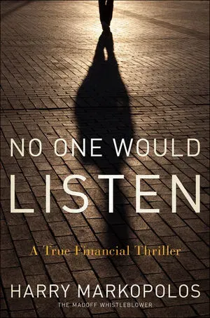 No One Would Listen - Harry Markopolos - Bild 1