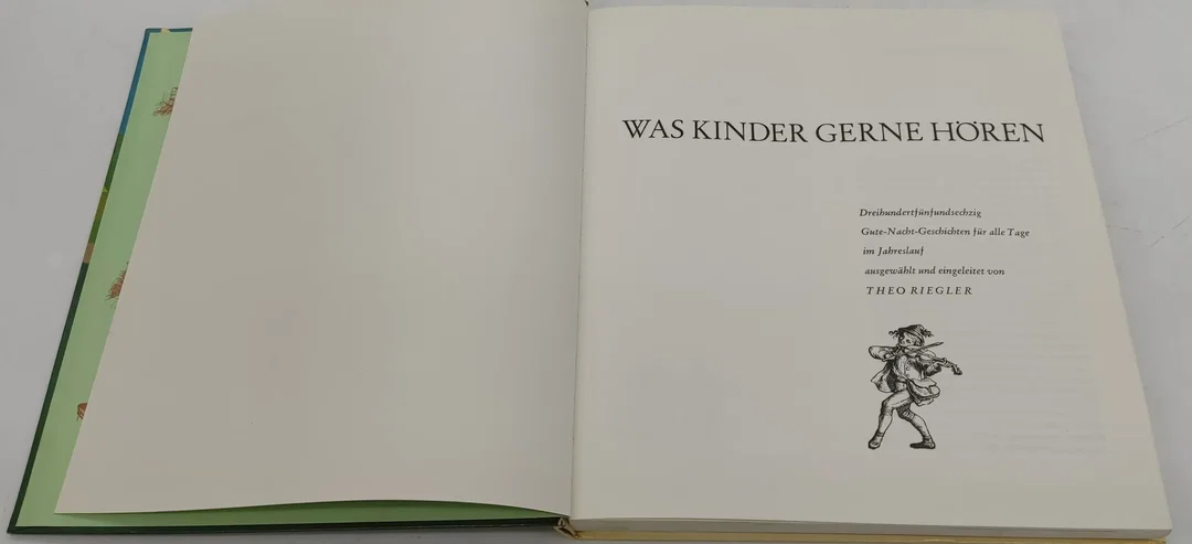 Buch "Was Kinder Gerne Hören"365 Gute Nacht Geschichten für alle Tage im Jahreslauf  – Bild 3