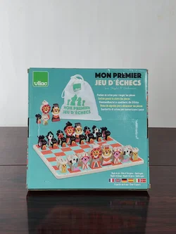 MON PREMIER JEU D´ÉCHECS - Schachspiel aus Holz für Kinder - vilac – Vorschau 3