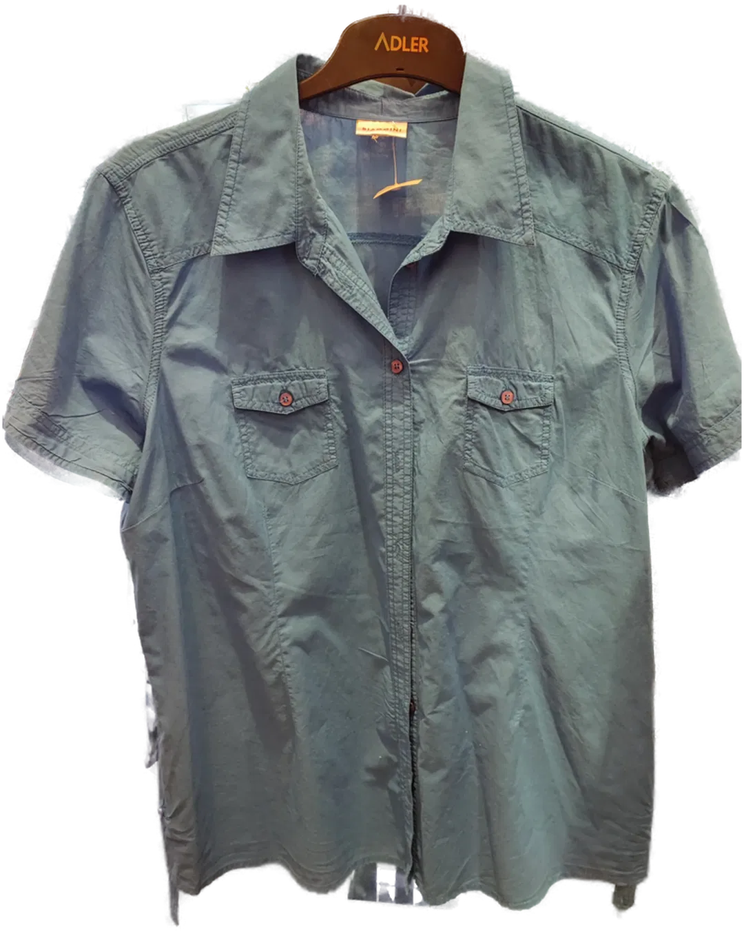 sportliche Bluse hellblau XXL - Bild 1