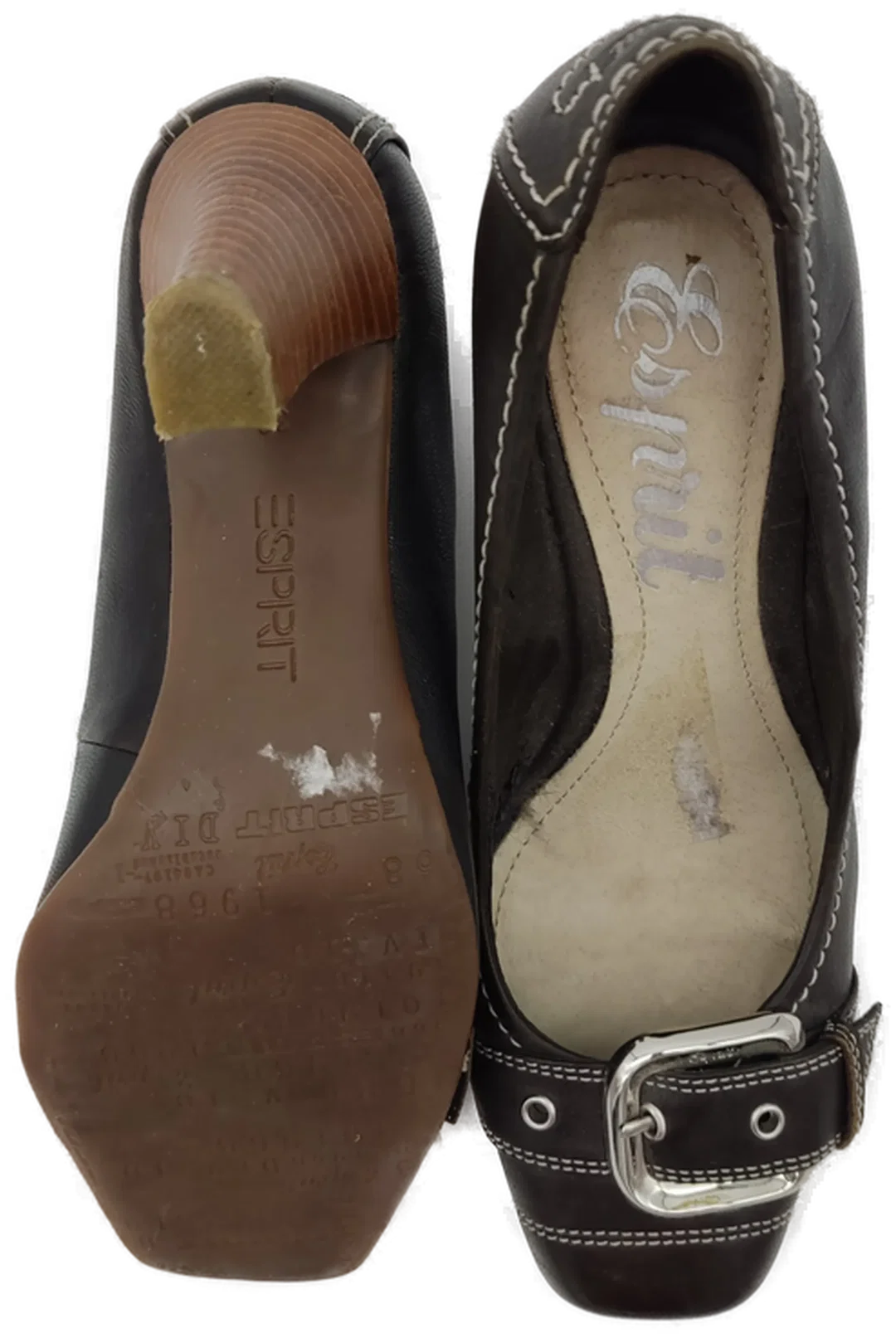 Esprit Damenschuhe schwarz mit Schnalle - 36 – Bild 4