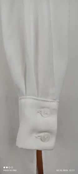 Mango Weiße Hemdbluse - Bild 5