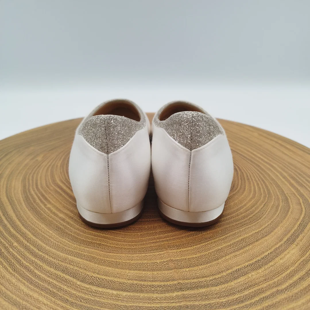 Elegante Rainbow Club Brautschuhe – Ivory Satin – Gr. 37 – neu & ungetragen – Bild 2