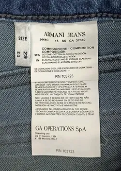 Armani Jeans Damen Jeans blau Gr. 29 - Bild 5