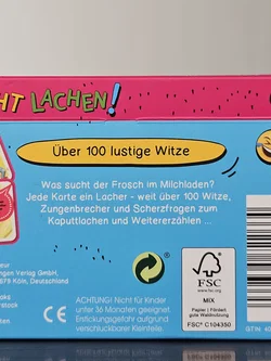 Nicht Lachen. Lustige Witze. - Gesellschaftsspiele - Helmut  Lingen Verlag – Vorschau 5