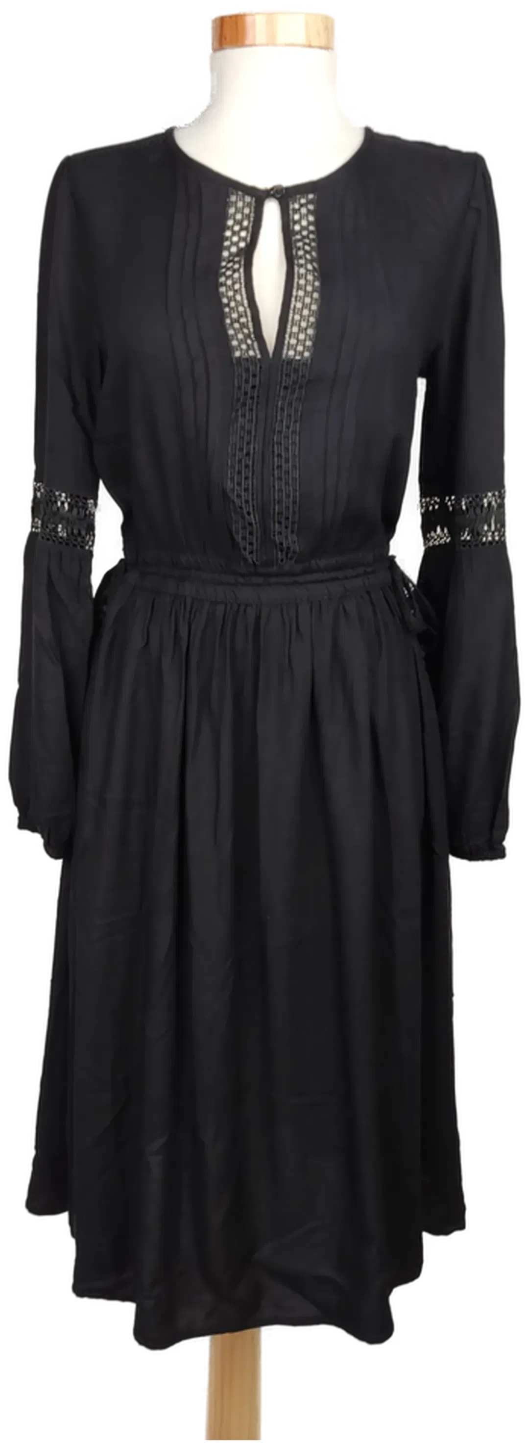 H&M Damen Kleid schwarz - S/36 - Bild 4