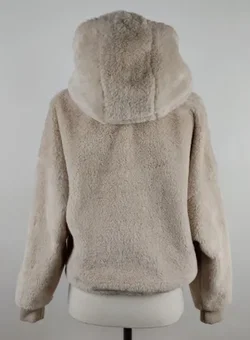 Karl Kani – Teddyfell-Kapuzenpullover Gr.S - Bild 3