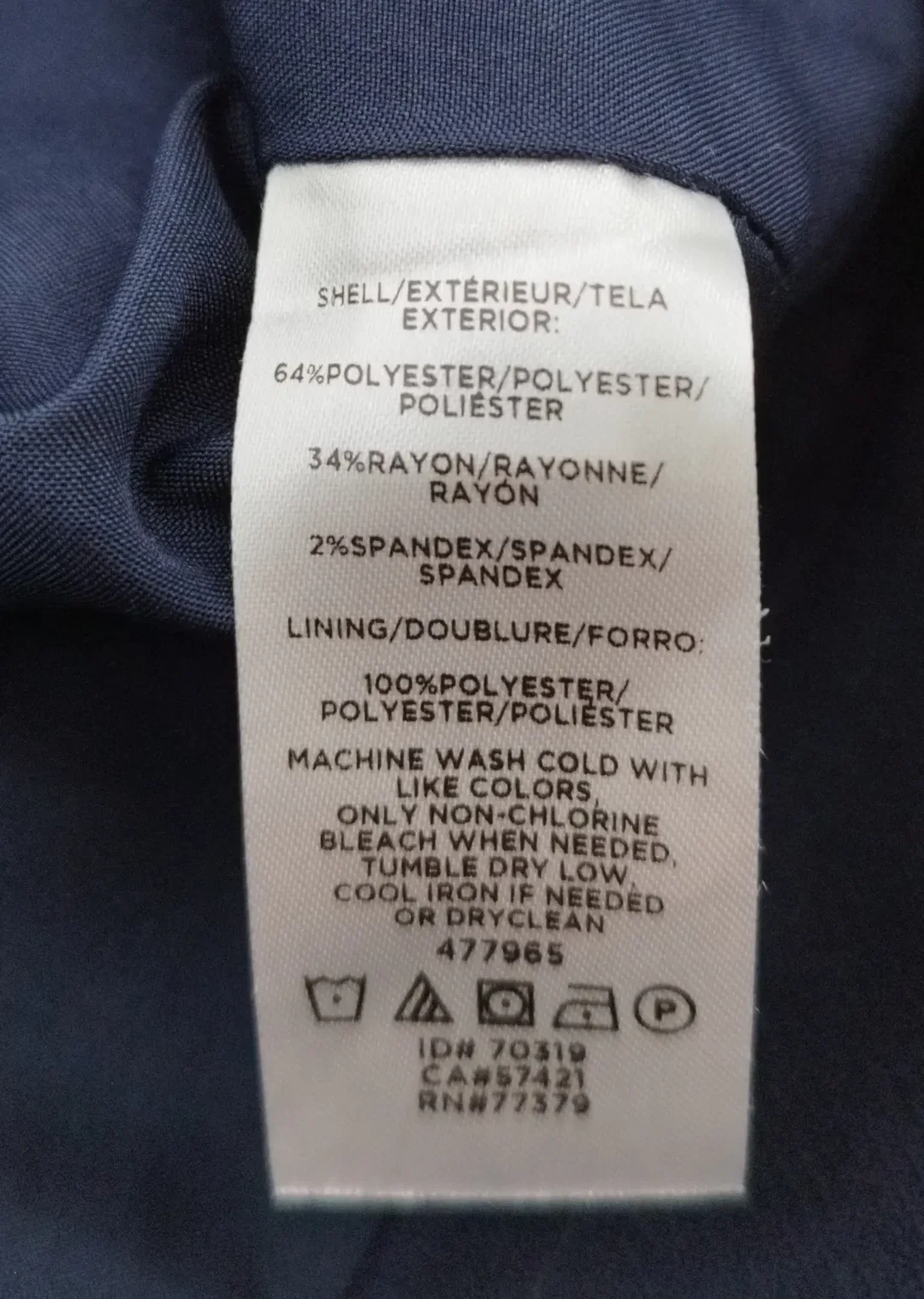 Minirock Ann Taylor Factory Dunkelblau | Business-Eleganz – Bild 6