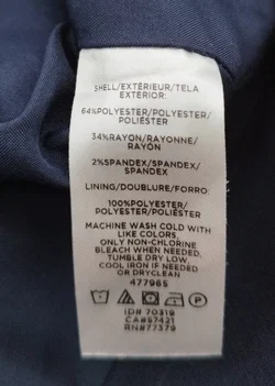 Minirock Ann Taylor Factory Dunkelblau | Business-Eleganz - Bild 6