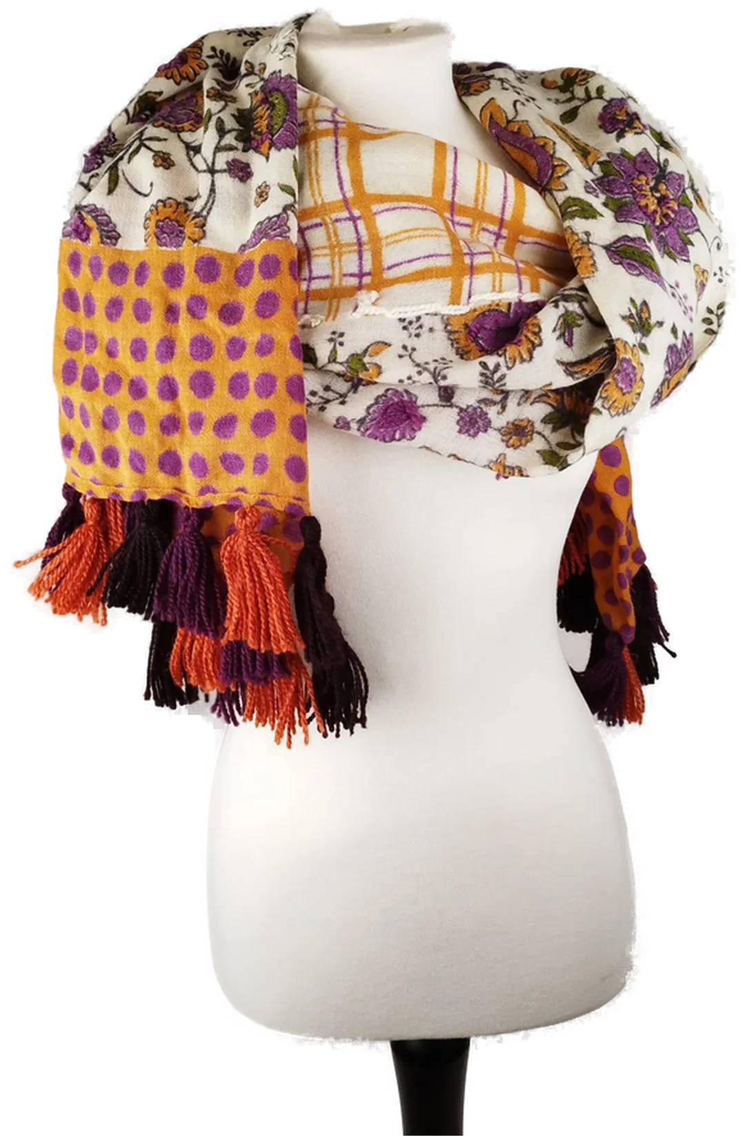 Altea Frühlingsschal - ca. 170cm / 100% Schurwolle - Bild 1